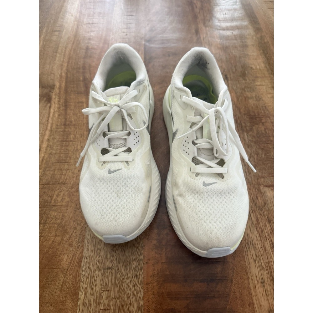 Nike Structure 26 Womens Size 9 White Volt Running Shoes HJ1101-103